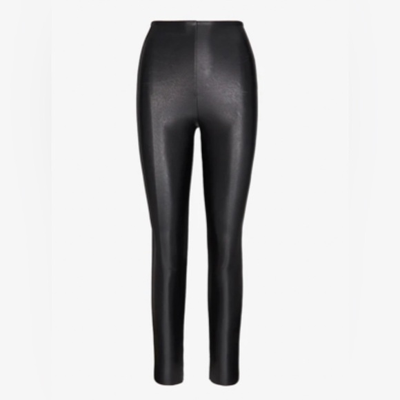 NWT Commando Black Faux Leather Leggings - Picture 3 of 14